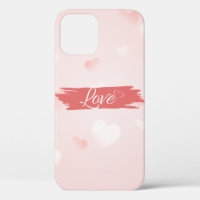 Cool tendance Pink Heart Love Coque-Mate coque iph