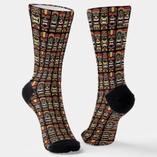 Cool Tiki Totem Socken