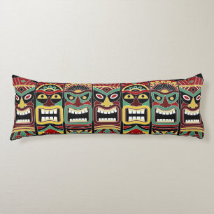 Cool Tiki Totems corps coussin