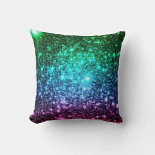 Cool Tone Stars Galaxy Coussin