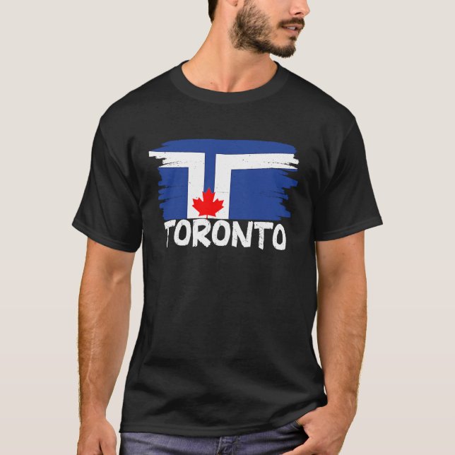 Cool Toronto Flag T-Shirt (Vorderseite)