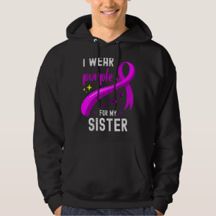 Cool trage ich Lila für meine Schwester Lupus Awar Hoodie
