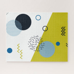 Cool, trendig, modern, geometrisch grün von Memphi