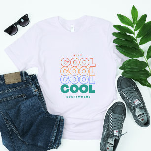 Cool - Trendy Minimalistisch Typografy Design T-Shirt