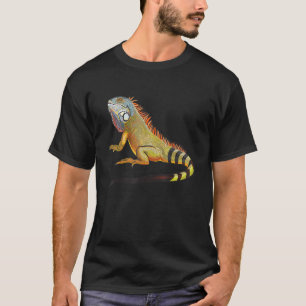 Cool Tropical Iguana Lizard, Haustier-Geschenk T-Shirt