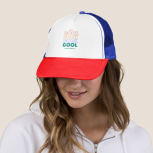 Cool überall bleibe - Minimalistisches trendiges D Truckerkappe