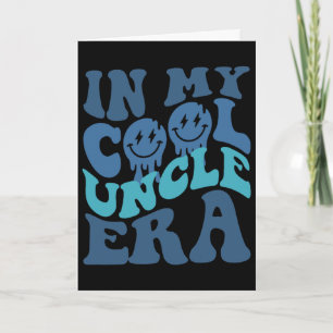 Cool Uncle Shirt Groovy In meiner Cool Uncle Ära V Karte