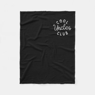 Cool Uncles Club Best Unver Funny Pocket Fath Fleecedecke