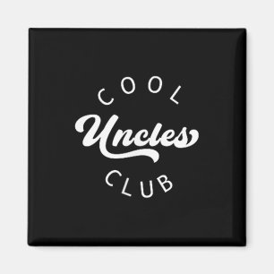 Cool Uncles Club Beste Einheit Ever Funny Pocket Magnet