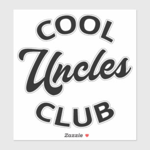 Cool Uncles Club I Aufkleber