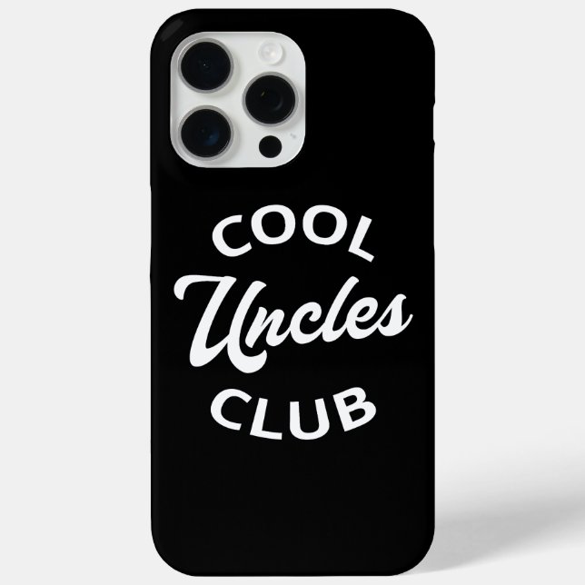 Cool Uncles Club I Case-Mate iPhone Hülle (Rückseite)