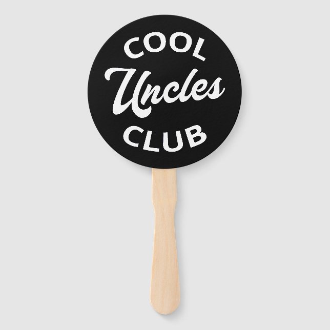 Cool Uncles Club I Fächer (Vorderseite)
