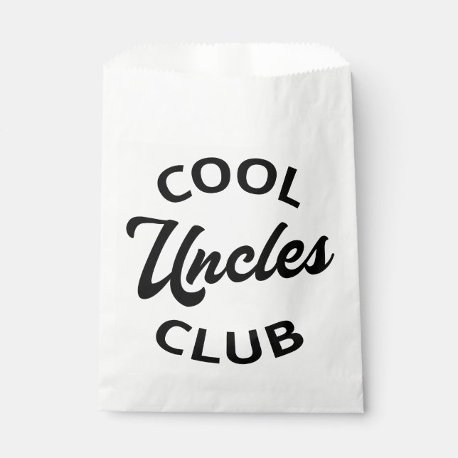 Cool Uncles Club I Geschenktütchen (Vorderseite)