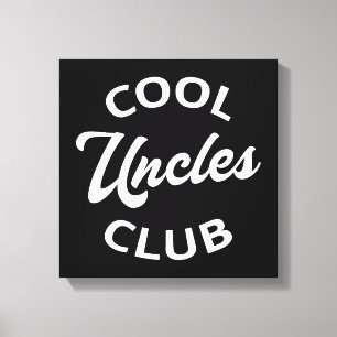 Cool Uncles Club I Leinwanddruck