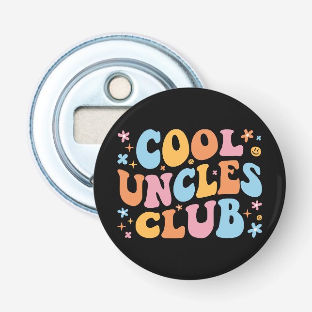 Cool Uncles Club III Flaschenöffner (Vorderseite)