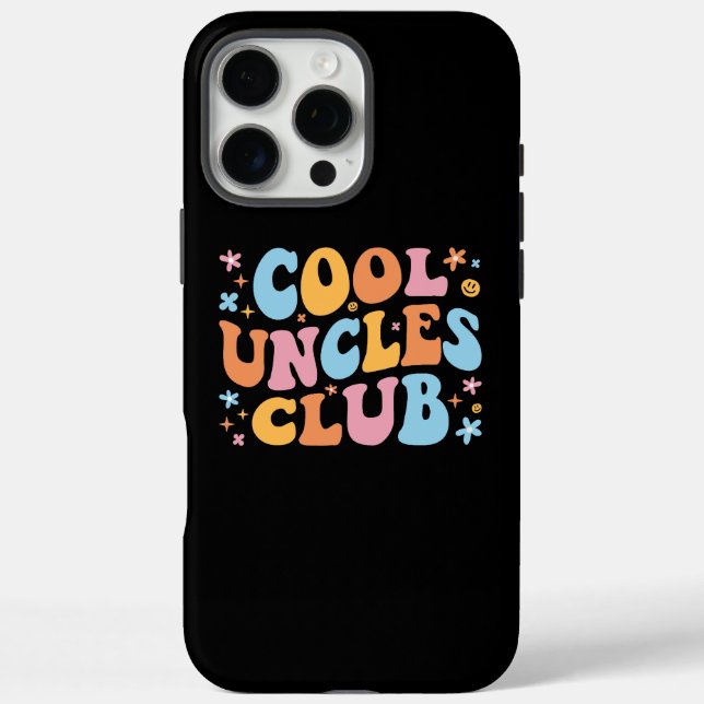 Cool Uncles Club III iPhone 16 Pro Max Hülle (Rückseite)