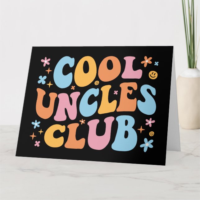 Cool Uncles Club III Karte (Vorderseite)