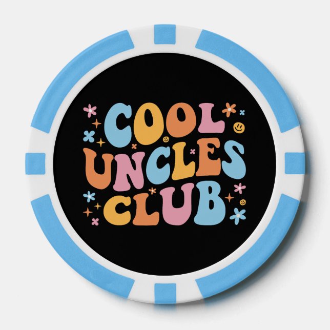 Cool Uncles Club III Pokerchips (Vorderseite)