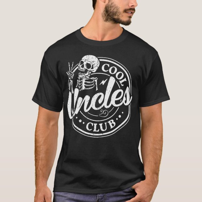 Cool Uncles Club Uncles Funny New Onkel T-Shirt (Vorderseite)