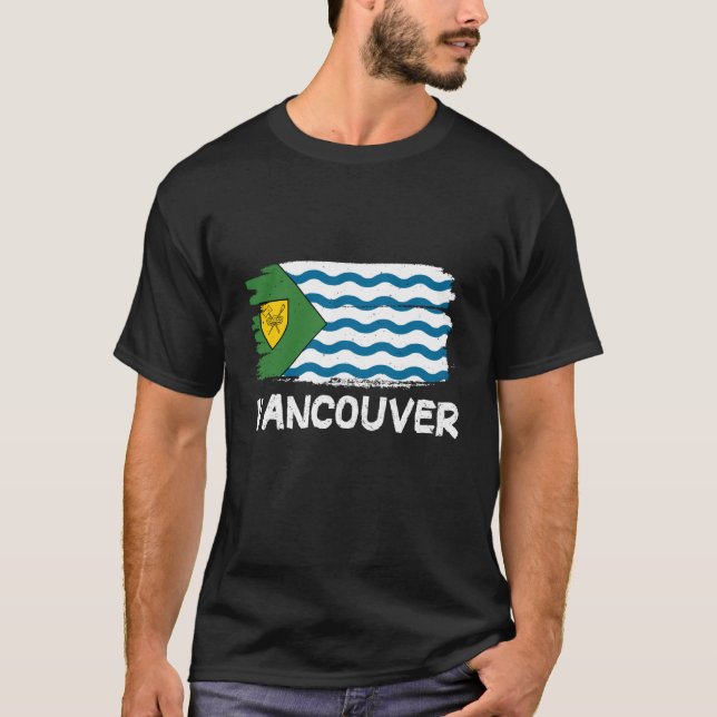 Cool Vancouver Flag  1 T-Shirt (Vorderseite)