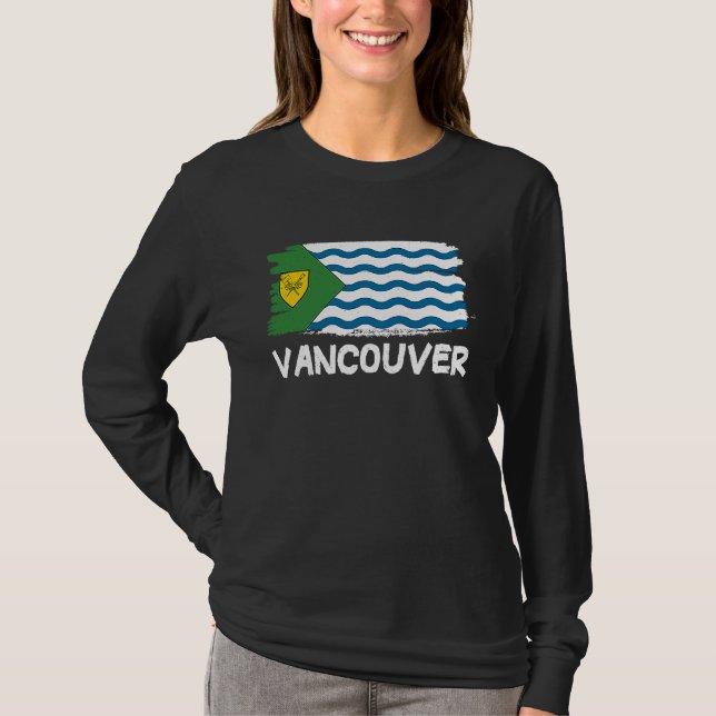 Cool Vancouver Flag T-Shirt (Vorderseite)