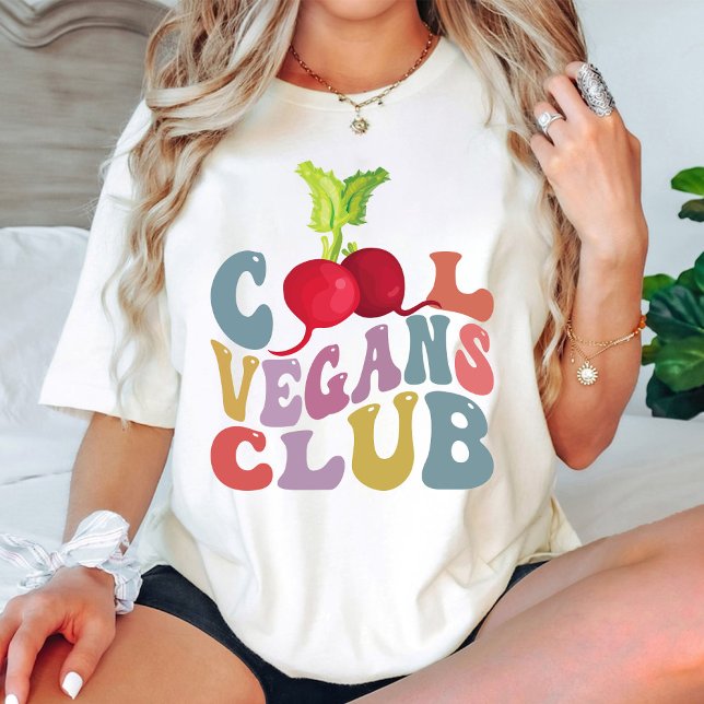 Cool Vegans Club / Vintage Pflanze T-Shirt (Cool Vegans Club / Vintage Plants Lover T-Shirt)