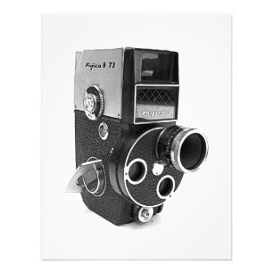 Cool Vintage de l'appareil photo Imprimer/Poster!