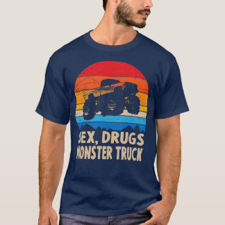 Cool Vintage Retro Monster Truck  T-Shirt