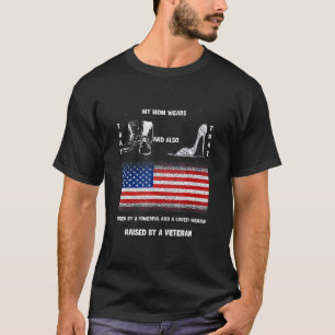 Cool von einer mächtigen und lieblichen Veteranen T-Shirt
