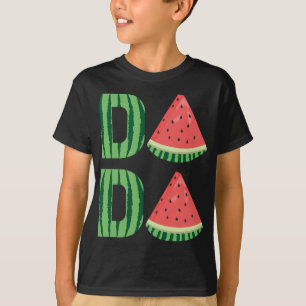 Cool Watermelon Dada Funny Vater Familienurlaub Su T-Shirt