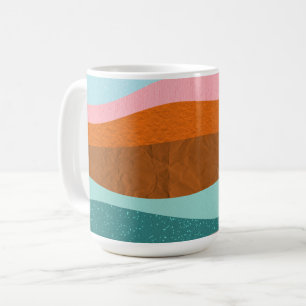 Cool Wave Tasse – Retro-Ozean-inspiriertes Design