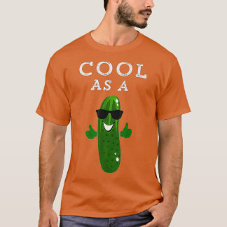 Cool wie Gurke Kinder Funny Niedlicher Idiom Typ T T-Shirt