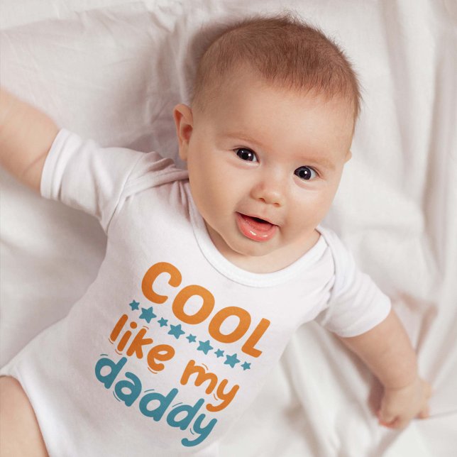 Cool wie mein Daddy Baby Strampler (Von Creator hochgeladen)