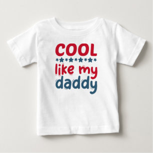 Cool wie mein Vater Baby T-shirt