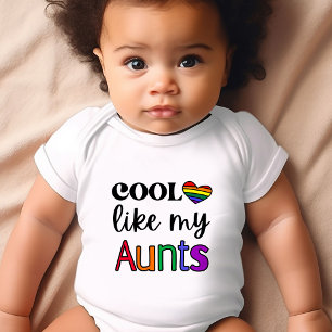 Cool wie meine Tanten, die LGBTQ Baby Bodysuit Pri Strampler