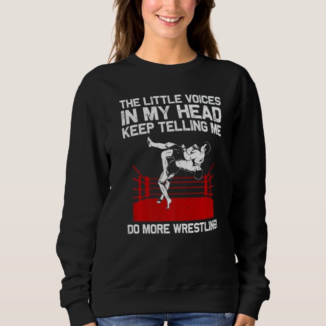Cool Wrestling For Men Women Wrestler Sports Wrest Sweatshirt (Vorderseite)