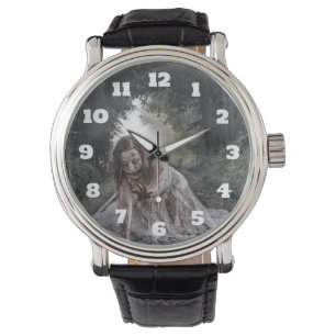 Cool Zombie Girl Armbanduhr