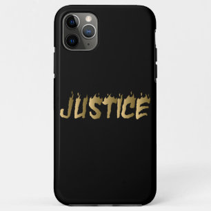 Coole 3D-Gerechtigkeitsbriefe Case-Mate iPhone Hülle