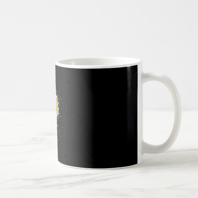 Coole 9-Ball-Nine Pool Billard Paint Spritzer Bil Kaffeetasse (Rechts)