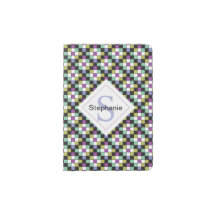 Coole 9-Pflaster-Quilt-Muster-Passhülle