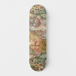 Coole Abstrakte Abstrakte Blumenstrasse Skateboard