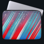 Coole Abstrakte Blaue Pinselstriche Laptopschutzhülle<br><div class="desc">Coole Abstrakte Blaue Pinselstriche</div>