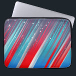 Coole Abstrakte Blaue Pinselstriche Laptopschutzhülle<br><div class="desc">Coole Abstrakte Blaue Pinselstriche</div>