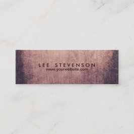 Coole Abstrakte Grunge Artist Business Card Mini Visitenkarte