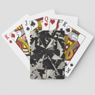 coole abstrakte Kunst Spielkarten