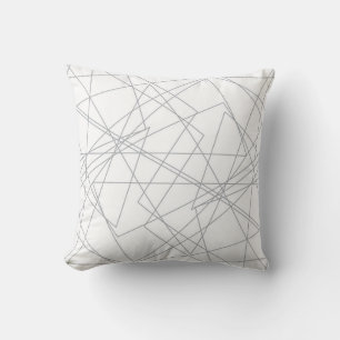 coole abstrakte Linien geometrisches Design modern Kissen