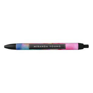 Coole Abstrakte mehrfarbige Aquarellfarben Moderne Kugelschreiber