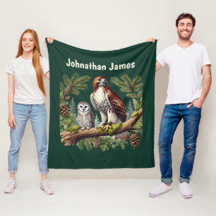 Coole Adlerfreunde geben Namen Fleecedecke