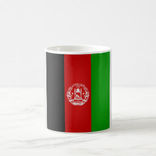 Coole Afghanistan-Flagge Kaffeetasse