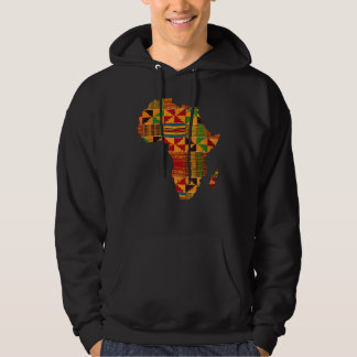 Coole Afrika Karte Kente Tuch für Männer Frauen Af Hoodie